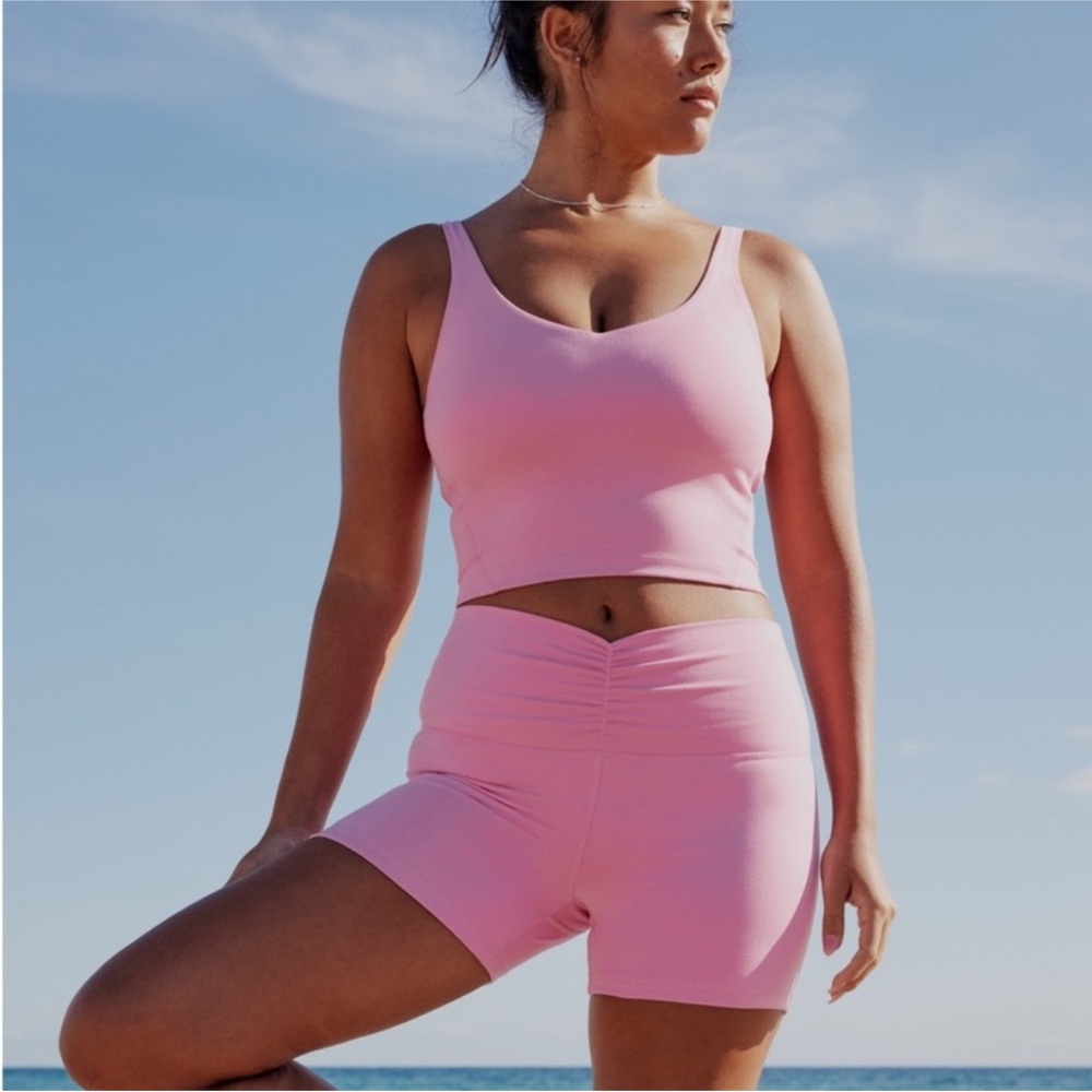 Gilly Hicks Vibrant Pink Athletic Shorts